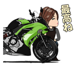 Bustling people touring sticker #9331121