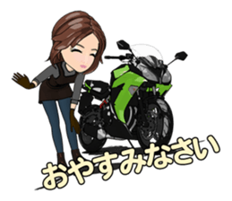 Bustling people touring sticker #9331125