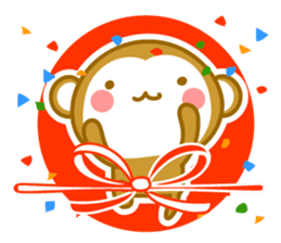 Congratulation! Basic of Monkey sticker #9331247
