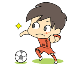 kagoshima kosen soccer club sticker #9331766