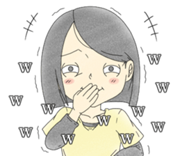 Part-time people sticker #9331977