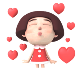 Bob Cut Cute May sticker #9332019