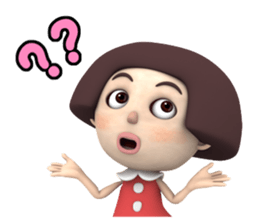 Bob Cut Cute May sticker #9332026