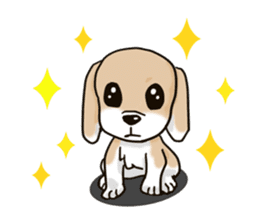 Sticker with dog language sticker #9332331