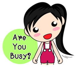 Una : Naughty girl (EN) sticker #9332449