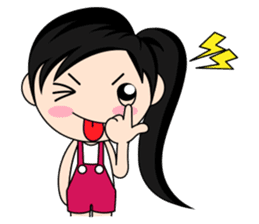 Una : Naughty girl (EN) sticker #9332450