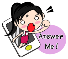 Una : Naughty girl (EN) sticker #9332451