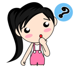 Una : Naughty girl (EN) sticker #9332452