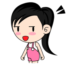 Una : Naughty girl (EN) sticker #9332453