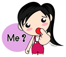 Una : Naughty girl (EN) sticker #9332455