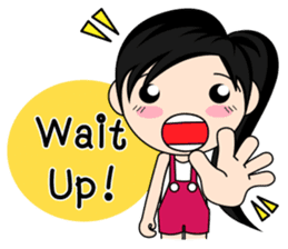 Una : Naughty girl (EN) sticker #9332457