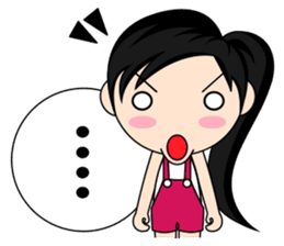 Una : Naughty girl (EN) sticker #9332462