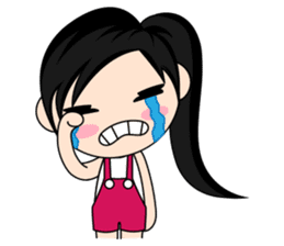 Una : Naughty girl (EN) sticker #9332463