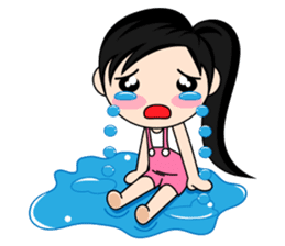 Una : Naughty girl (EN) sticker #9332464