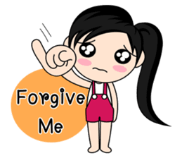 Una : Naughty girl (EN) sticker #9332465