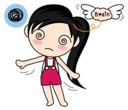 Una : Naughty girl (EN) sticker #9332467