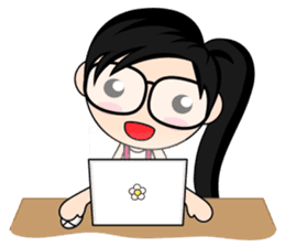 Una : Naughty girl (EN) sticker #9332468