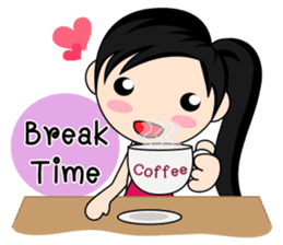 Una : Naughty girl (EN) sticker #9332469