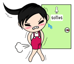 Una : Naughty girl (EN) sticker #9332470