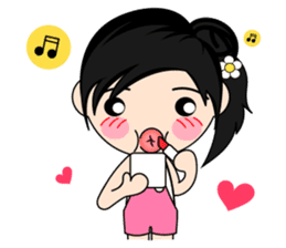 Una : Naughty girl (EN) sticker #9332472