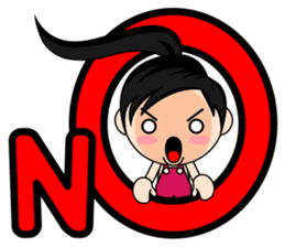 Una : Naughty girl (EN) sticker #9332477