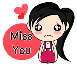 Una : Naughty girl (EN) sticker #9332478