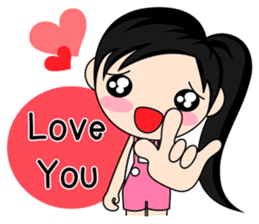 Una : Naughty girl (EN) sticker #9332479