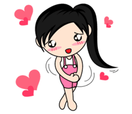 Una : Naughty girl (EN) sticker #9332480