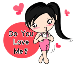 Una : Naughty girl (EN) sticker #9332481