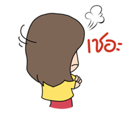 Polly The Smiley Girl sticker #9332895