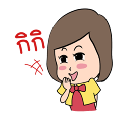 Polly The Smiley Girl sticker #9332909