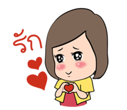 Polly The Smiley Girl sticker #9332911