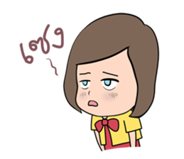 Polly The Smiley Girl sticker #9332919