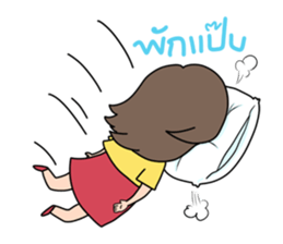 Polly The Smiley Girl sticker #9332924