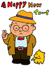 Funny Aged Man 2 sticker #9333328