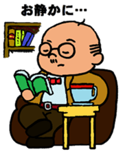 Funny Aged Man 2 sticker #9333361