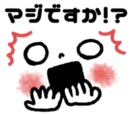 3 colors of decorated letter stickers sticker #9333817