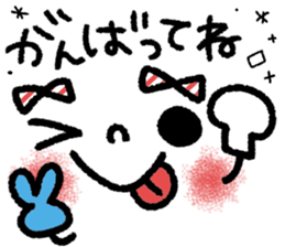 3 colors of decorated letter stickers sticker #9333820