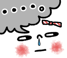 3 colors of decorated letter stickers sticker #9333827