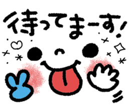 3 colors of decorated letter stickers sticker #9333830