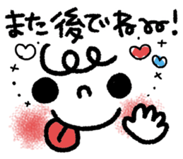 3 colors of decorated letter stickers sticker #9333831