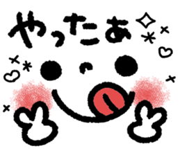 3 colors of decorated letter stickers sticker #9333838