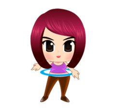 Indy Girl sticker #9333999