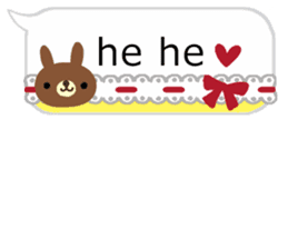 Sticker of the balloon rabbit/New sticker #9334046