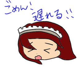 Dairy life of the maid sticker #9334158