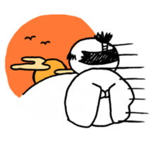 reaction of Japanese king called "Tono"2 sticker #9334307