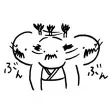reaction of Japanese king called "Tono"2 sticker #9334309