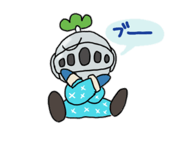 Baby soldier sticker #9334537