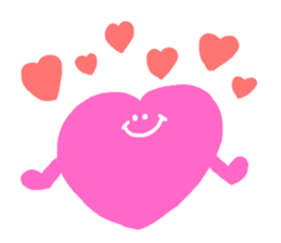 Many hearts!! sticker #9334613