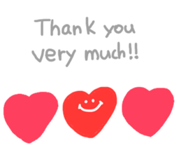 Many hearts!! sticker #9334620